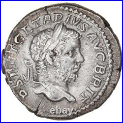 #1064438 Monnaie, Geta, Denier, 211, Rome, TTB+, Argent, RIC81