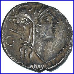 #1066302 Monnaie, D. Iunius Silanus, Denier, 91 BC, Rome, TTB+, Argent, Crawfo