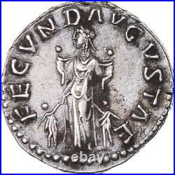 #1152261 Monnaie, Faustina II, Denier, 161, Roma, SUP, Argent, Cohen95
