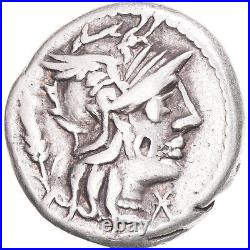 #1170979 Monnaie, Domitia, Denier, 128 BC, Rome, TTB+, Argent, Crawford261/1