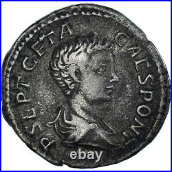 #1172325 Monnaie, Geta, Denier, 200-202, Rome, TTB, Argent, RIC13a