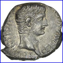 #157 Monnaie, Tibère, Denier, AD 14-37, Caesarea, TTB, Argent