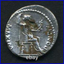 fourré argent / silver Denier TITUS Venus Denarius Titus 79-81 romaine 