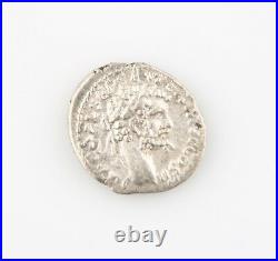 194 Ad Impérial Romain Argent Denier D'Argent Monnaie XF Septimius Severus Extra