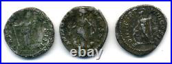(2158) LOT de 3 DENIERS ROMAIN a IDENTIFIER et a REPERTORIER