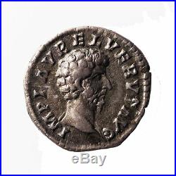 2338 Lucius Verus (161-169), Denier, Rome, magnifique portrait, TTB+, RIC446