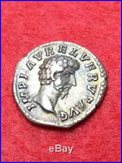 2338 Lucius Verus (161-169), Denier, Rome, magnifique portrait, TTB+, RIC446