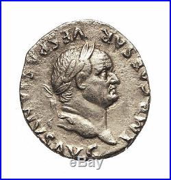 2524 Vespasien (69-79), Denier, Caducée, Rome, Argent, SUP, RIC 703