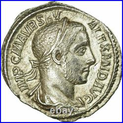 #33849 Monnaie, Alexandre Sévère, Denier, Roma, TTB+, Argent, RIC61