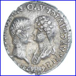 #341593 Monnaie, Nero and Agrippina, Denier, 54, Rome, TTB, Argent, RIC2