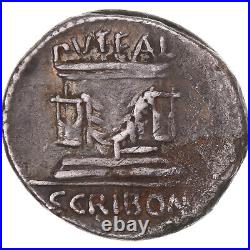 #345815 Monnaie, Scribonia, Denier, 62 BC, Rome, TTB, Argent, Sear367, Crawfo