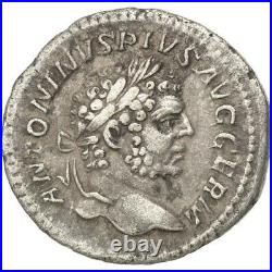 #43029 Monnaie, Caracalla, Denier, TTB+, Argent, Cohen196