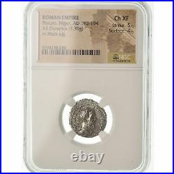 #489422 Monnaie, Pescennius Niger, Denier, 193-194, Caesarea, Rare, Gradée