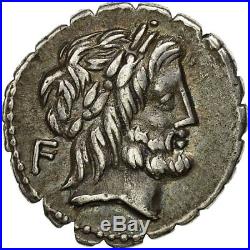 #490740 Monnaie, Volteia, Denier Serratus, 81 BC, Rome, TTB+, Argent, Crawford