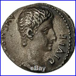 #493032 Monnaie, Auguste, Denier, 15 BC, Lyon, Cohen 137