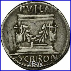 #494991 Monnaie, Scribonia, Denier, 62 BC, Rome, TTB+, Argent, Crawford416/1a