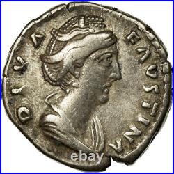 #495072 Monnaie, Faustine I, Denier, 148, Rome, TTB, Argent, RIC347
