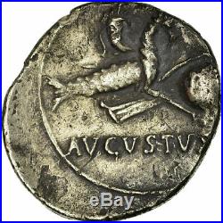 #498562 Monnaie, Auguste, Denier, 16 BC, Spain, Traveling mint, TTB, Argent