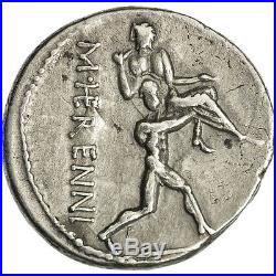 #506676 Monnaie, Herennia, Denier, Rome, TTB+, Argent, Crawford308/1a