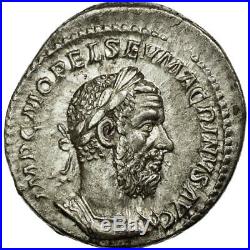 #512170 Monnaie, Macrin, Denier, AD 217-218, Rome, Frappe incuse, TTB+, Argent