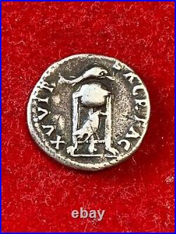 #6081 ROMAINE Denier Vitellius Denarius TTB Très belle qualité FACTURE