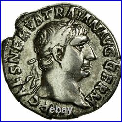 #64361 Monnaie, Trajan, Denier, Roma, TTB, Argent, Cohen234