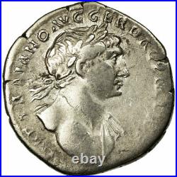 #65010 Monnaie, Trajan, Denier, TTB, Argent, Cohen644