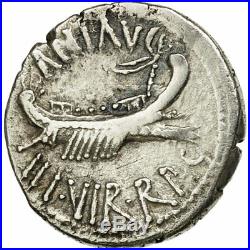#652176 Monnaie, Marc Antoine, Denier, 32-31 BC, Atelier incertain, TTB