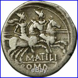 #654042 Monnaie, Atilia, Denier, Rome, TB+, Argent, Crawford214/1b