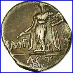 #657396 Monnaie, Auguste, Denier, 11-10 BC, Lyon Lugdunum, TTB, Argent