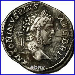#66699 Monnaie, Caracalla, Denier, TTB, Argent, Cohen206