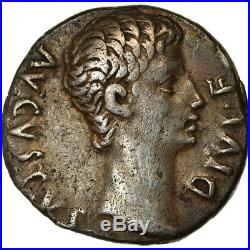 #853106 Monnaie, Auguste, Denier, 15-13 BC, TTB, Argent