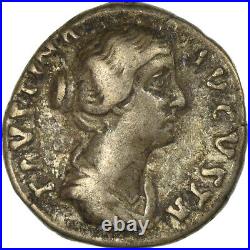 #861216 Monnaie, Faustina II, Denier, 157-161, Roma, TTB, Argent, RIC495a