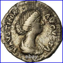 #861400 Monnaie, Faustina II, Denier, 165-175, Rome, TTB, Argent, RIC683