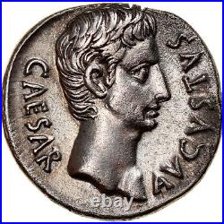 #867366 Monnaie, Auguste, Denier, 19-18 BC, Colonia Caesar Augusta, SUP, Argen