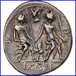 #878237 Monnaie, Lucius Caesius, Denier, 112-111 BC, Rome, SUP, Argent
