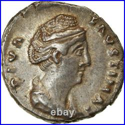 #890481 Monnaie, Diva Faustina I, Denier, 141, Rome, SUP, Argent, RIC371