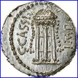 #890626 Monnaie, Cassia, Denier, 42 BC, Smyrna, Pedigree, SPL+, Argent, Crawfo