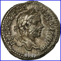 #900139 Monnaie, Geta, Denier, 206-207, Rome, TTB+, Argent, RIC74