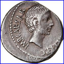 #906199 Monnaie, Octavian, Denier, 37 BC, Atelier incertain, TTB+, Argent