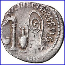 #906199 Monnaie, Octavian, Denier, 37 BC, Atelier incertain, TTB+, Argent