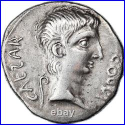 #908005 Monnaie, Auguste, Denier, 27-14 BC, Atelier incertain, Celtic imitatio
