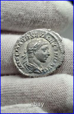 ALEXANDRE SEVERE, Denier, SUP, Jupiter au Revers Roman Coin, Monnaie Romaine