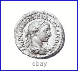 ALEXANDRE SEVERE denier PAX AETERNA AVG