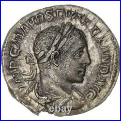 Alexandre Sévère, Denier, 222, Rome, Argent, TTB+ Alexandre Sévère, Denier, 222, Rome, Argent, TTB+