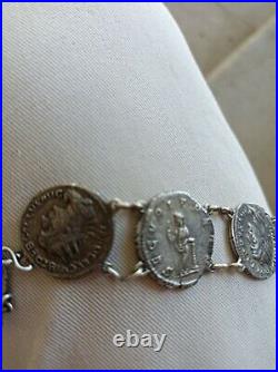 Bracelet 6 deniers argent empereurs romains