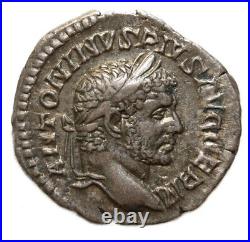 CARACALLA (196-217) denier, 217 Rome