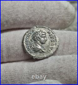 CARACALLA Jeune Denier RECTOR ORBIS, Monnaie Romaine, Roman Coin