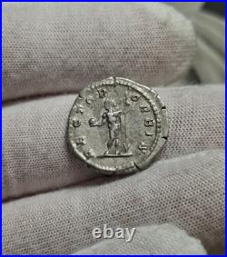 CARACALLA Jeune Denier RECTOR ORBIS, Monnaie Romaine, Roman Coin