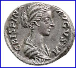 CRISPINA CRISPINE (+183), denier 180-182 Rome